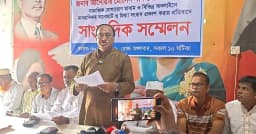 জীবননগরে উপজেলা বিএনপি সভাপতির সংবাদ সম্মেলন