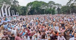 শিক্ষা ভবন অভিমুখে এমপিওভুক্ত শিক্ষকদের কর্মসূচি ঘোষণা