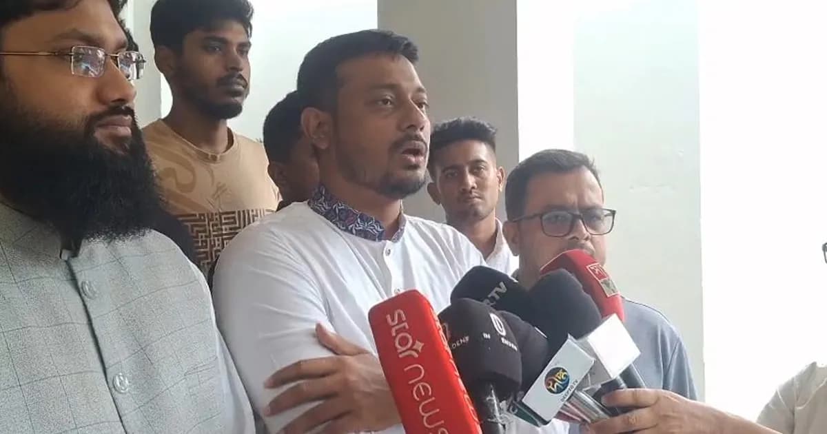 মৌলভীবাজার সফর শেষে সিলেটের পথে এনসিপির কেন্দ্রীয় নেতারা