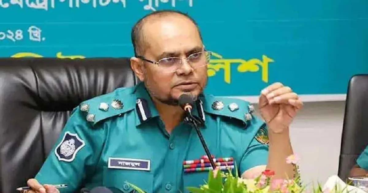 অবশেষে বরখাস্ত হলেন জিএমপি কমিশনার নাজমুল করিম খান