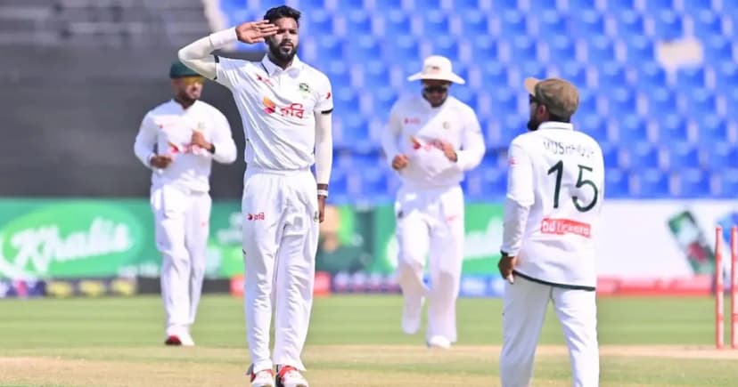 দুই আফগান ব্যাটারকে ফিরিয়ে চা বিরতিতে গেল বাংলাদেশ