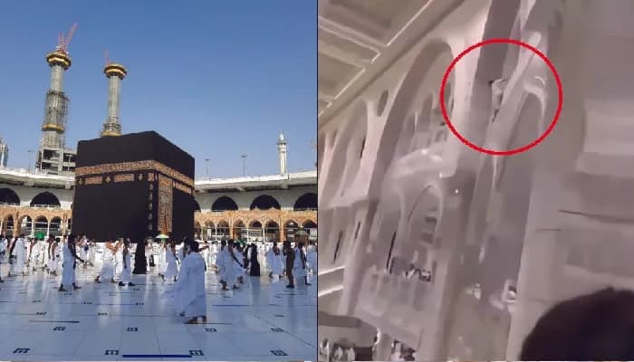 মসজিদুল হারামের তিন তলা থেকে লাফ দিলেন এক ব্যক্তি