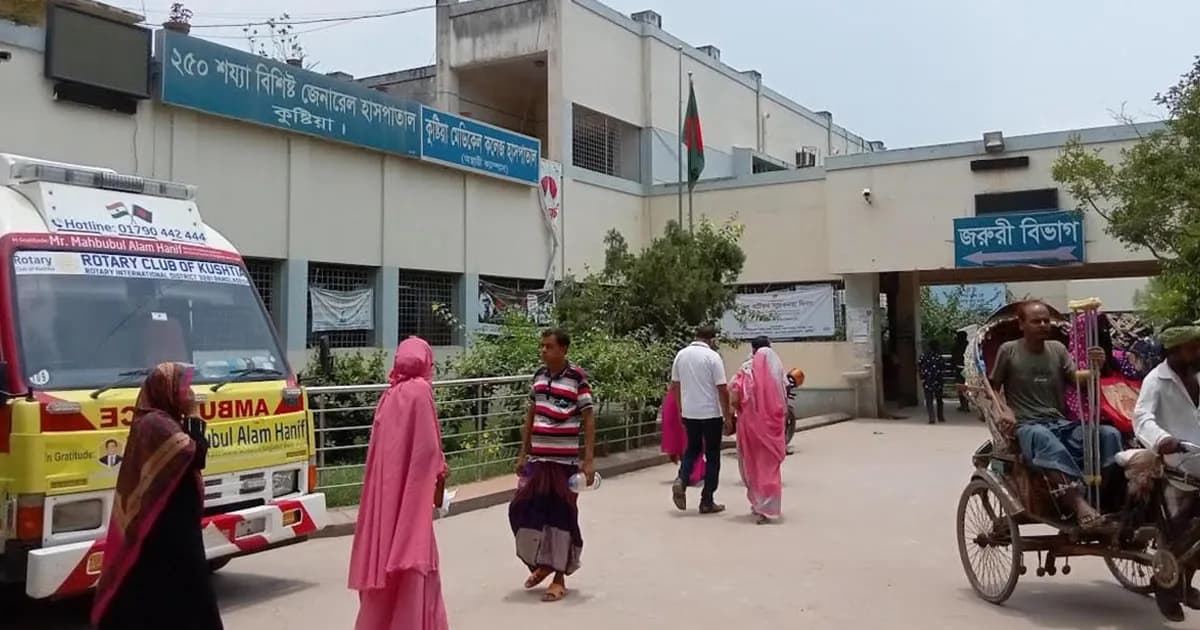 কুষ্টিয়ায় অস্ত্রোপচারের সময় শিশুর মৃত্যু, দুই চিকিৎসক পুলিশ হেফাজতে