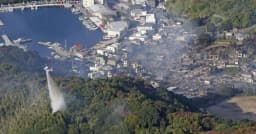 জাপানে ভয়াবহ অগ্নিকাণ্ডে পুড়ে গেলো ১৭০ ভবন