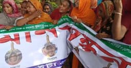 কুষ্টিয়ায় পদ্মাচরে সন্ত্রাসীদের হাতে নিহত লিটনের হত্যাকারীদের ফাঁসির দাবি