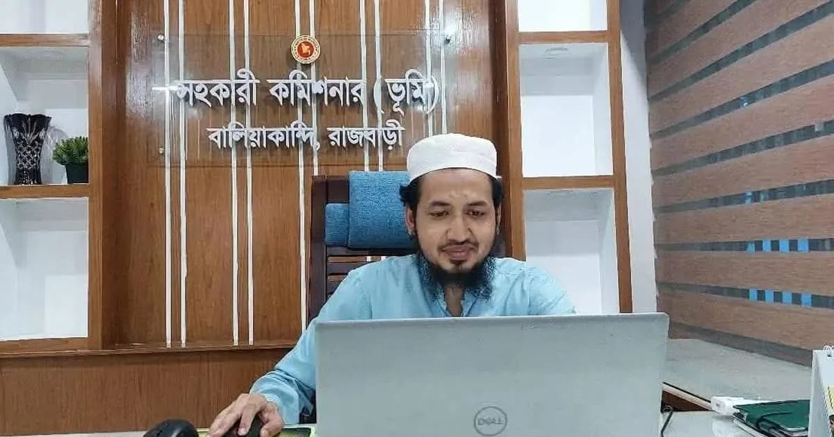 এসি ল্যান্ড শিপনের দক্ষতায় ভূমি সেবায় অনন্য নিদর্শন