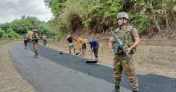 আলীকদম–থানচি সড়ক রক্ষণাবেক্ষণে দৃষ্টান্ত স্থাপন করল সেনাবাহিনী