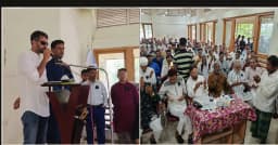 তাড়াশে সাবেক ছাত্রনেতা হাসান ইকবাল শহিদের স্মরণে শোকসভা