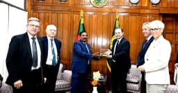 স্পিকারের সঙ্গে জার্মানির সংসদীয় প্রতিনিধিদলের সৌজন্য সাক্ষাৎ