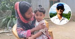 ‘মা কেঁদো না, বাবা আকাশের তারা হয়ে গেছে’