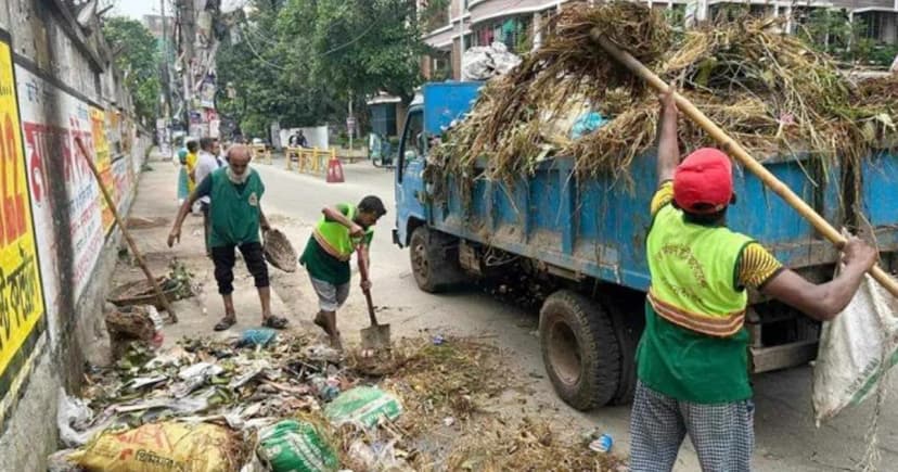 ঈদের ছুটি বাতিল, বর্জ্য অপসারণে প্রস্তুত প্রায় ২৯ হাজার ৫০০ পরিচ্ছন্নতাকর্মী