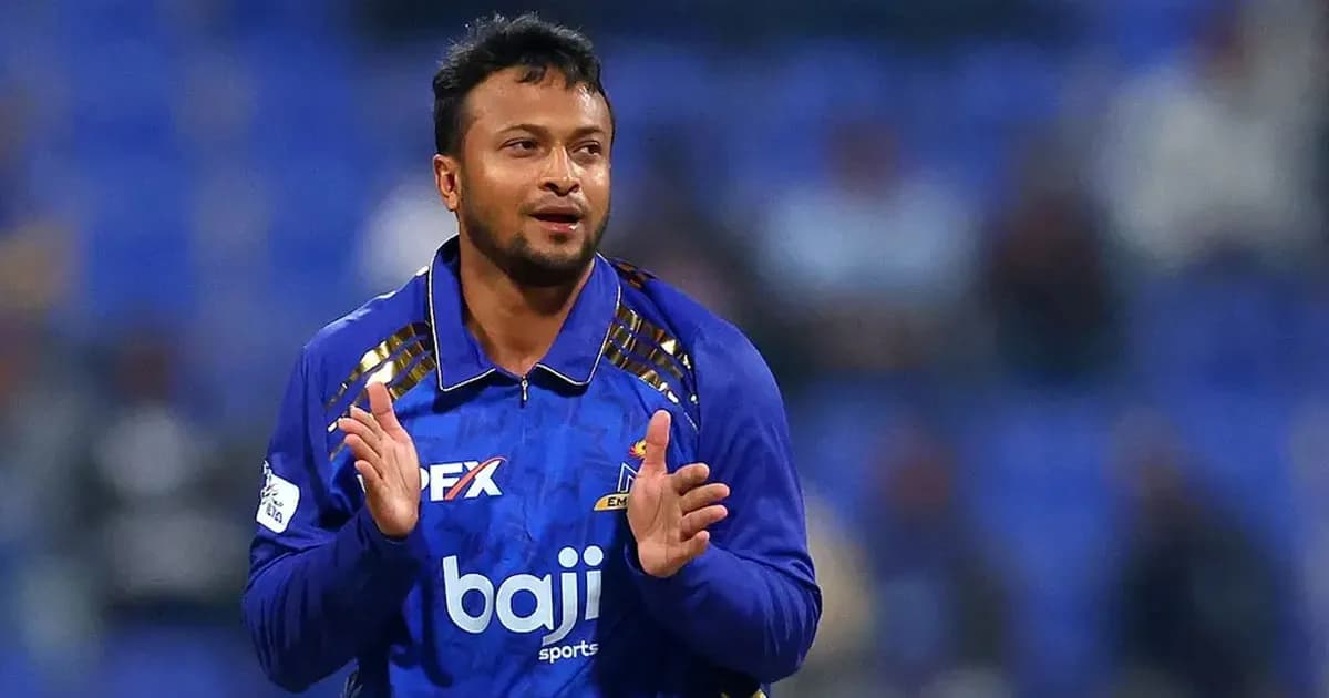 সাকিব আল হাসানকে ছেড়ে দিল এমআই এমিরেটস
