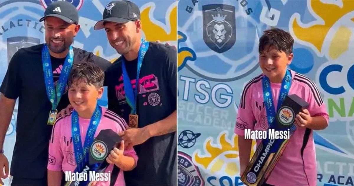 মেসির ছেলে মাতেও মেসি জিতলো ন্যাপলস কাপের শিরোপা