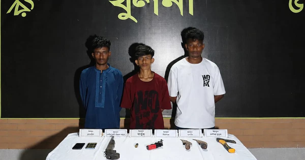 খুলনায় জোড়া খুনের ঘটনায় সহযোগীসহ সাইফি গ্রেপ্তার