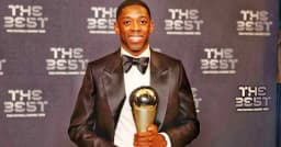 ফিফা বর্ষসেরা ফুটবলার উসমান দেম্বেলে