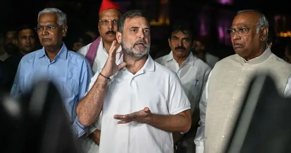 মোদী সরকারের পতন ঘটবে: বিরোধীদলীয় নেতা রাহুল গান্ধী