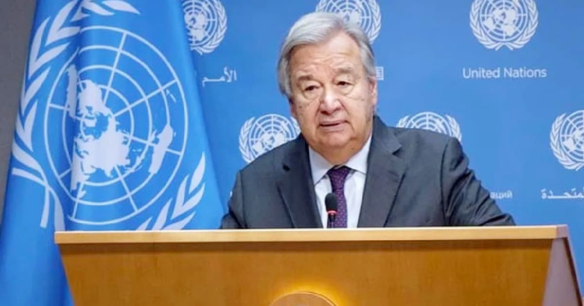 বৈশ্বিক সহযোগিতা ‘মৃত্যুশয্যায়’ : জাতিসংঘ মহাসচিব গুতেরেস