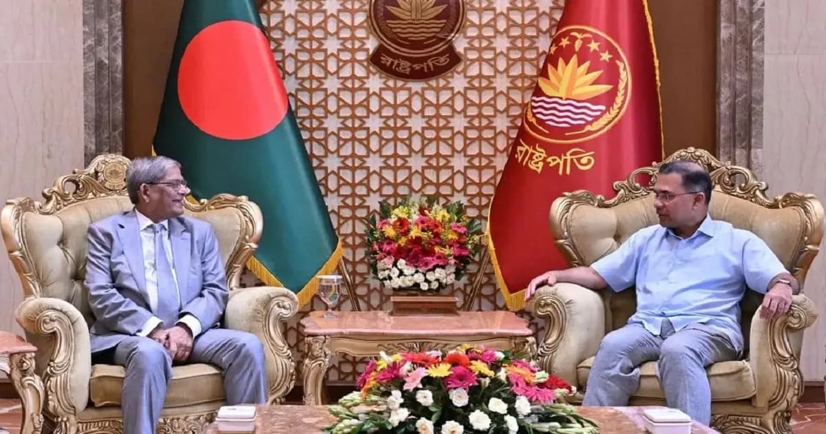 বঙ্গভবনে প্রথমবার রাষ্ট্রপতির সঙ্গে প্রধানমন্ত্রীর সৌজন্য সাক্ষাৎ
