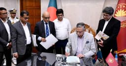 বাজেটের প্রস্তাবিত অর্থবিলে স্বাক্ষর করলেন রাষ্ট্রপতি
