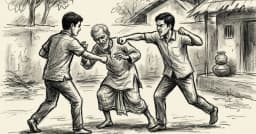 সম্পত্তির জন্য পিতাকে পিটিয়ে হত্যা করলো দুই ছেলে