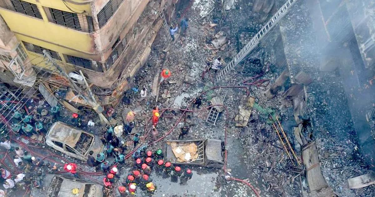 চকবাজার চুড়িহাট্টায় ভয়াবহ অগ্নিকাণ্ডের সাত বছর আজ