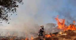 ভয়াবহ খরার মধ্যেই ৭ দিন ধরে দাবানলে পুড়ছে ইরান