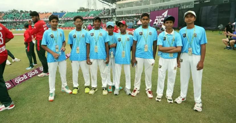 ফিরল ‘ফিউচার স্টার’ বল বয় সংস্কৃতি, উচ্ছ্বসিত খুদে ক্রিকেটাররা