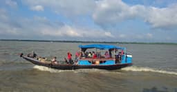 সুন্দরবনের দুবলারচরে শুরু হলো রাসপূর্ণিমার পুণ্যস্নান