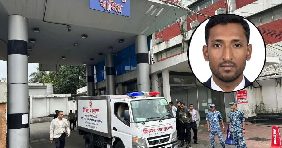 দেশে ফিরল সৌদিতে ইরানের হামলায় নিহত মোশারফের মরদেহ