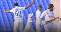 ব্যাটিং বিপর্যয়ে সাড়ে তিনশ’র আগেই গুটিয়ে গেল বাংলাদেশ