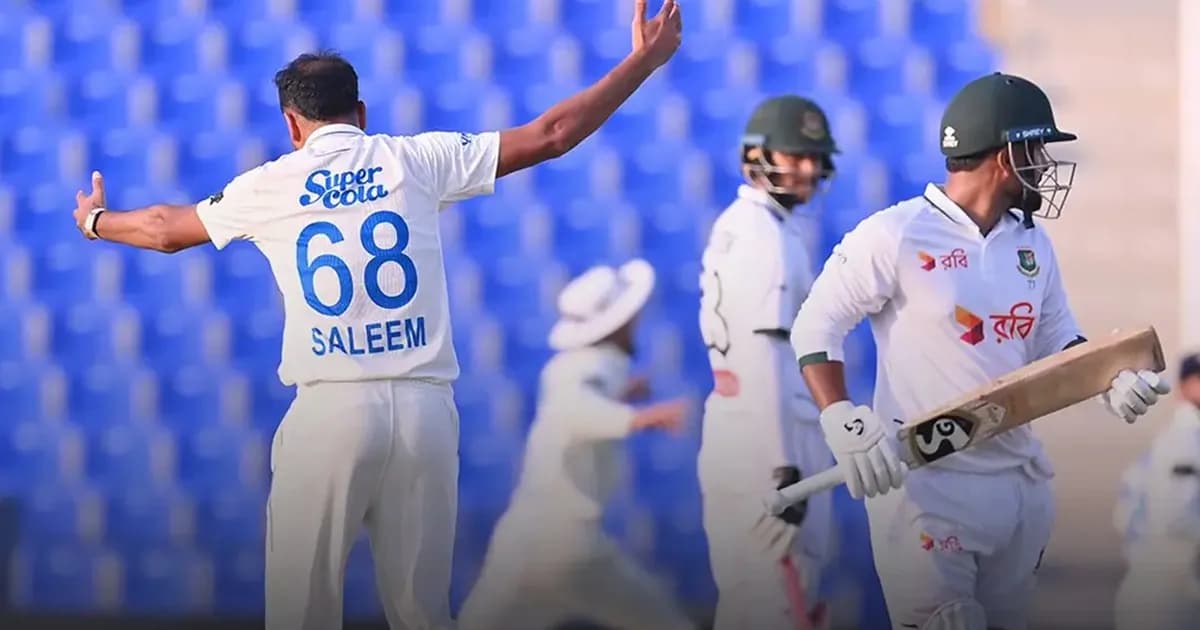 ব্যাটিং বিপর্যয়ে সাড়ে তিনশ’র আগেই গুটিয়ে গেল বাংলাদেশ
