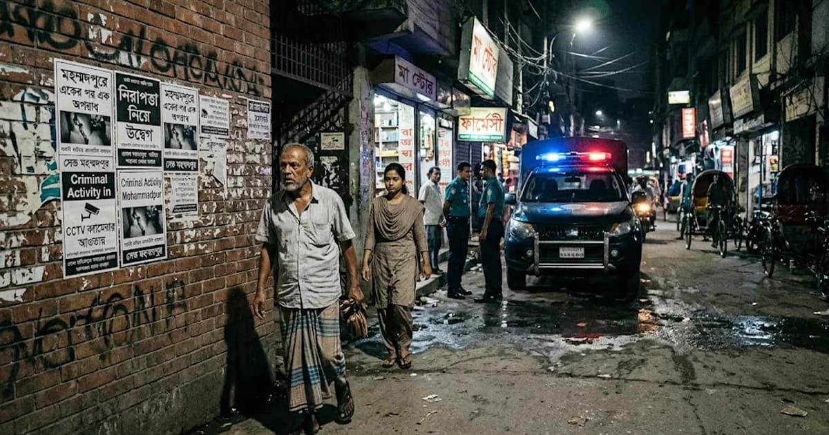 মোহাম্মদপুরে একের পর এক অপরাধ, নিরাপত্তা নিয়ে উদ্বেগ