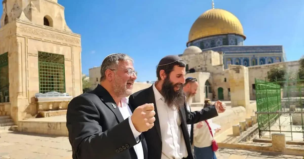 আল-আকসা মসজিদের ‘মাস্টার’ দাবি করলেন ইসরায়েলি মন্ত্রী