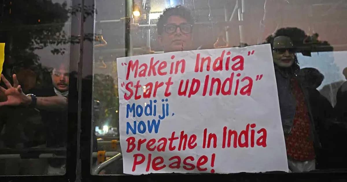 ‘আমি নিঃশ্বাস নিতে চাই’,  বিষাক্ত বাতাসে হাঁসফাঁস দিল্লিবাসী