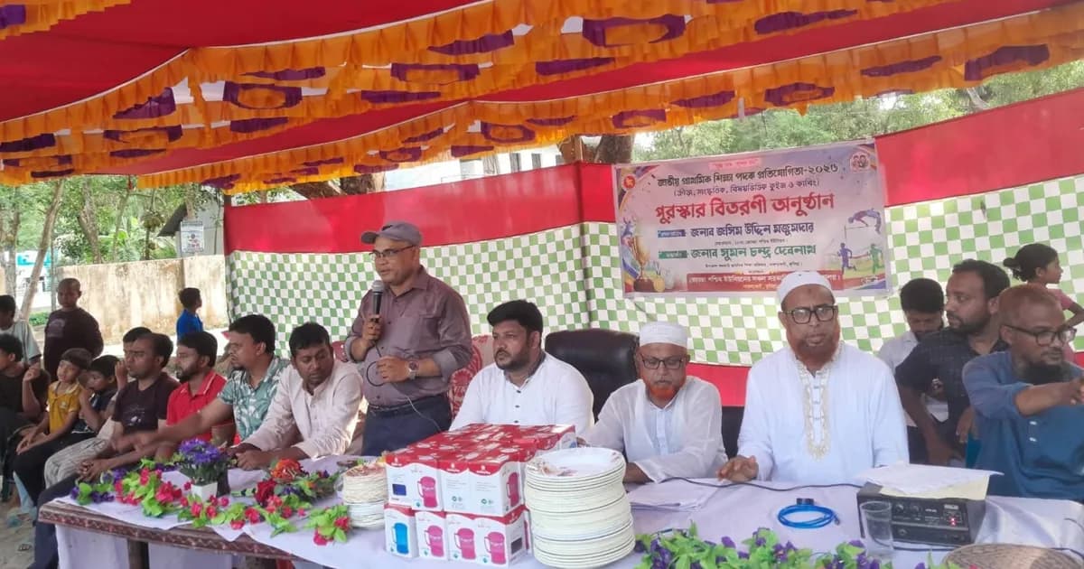 নাঙ্গলকোটে প্রাথমিক শিক্ষার মানোন্নয়নে প্রশংসিত সুমন চন্দ্র দেবনাথ