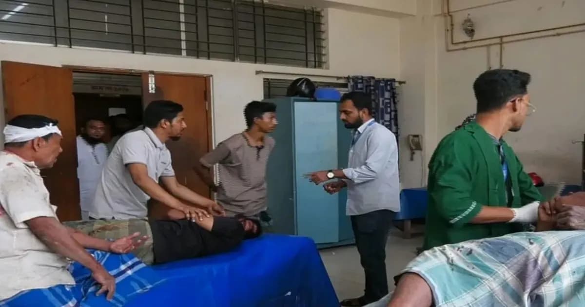 বিএনপি-জামায়াতের নেতাকর্মীদের সংঘর্ষ, আহত ৮