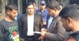 চুয়াডাঙ্গা ১ আসনে ধানের শীষের প্রচারকারীকে জরিমানা