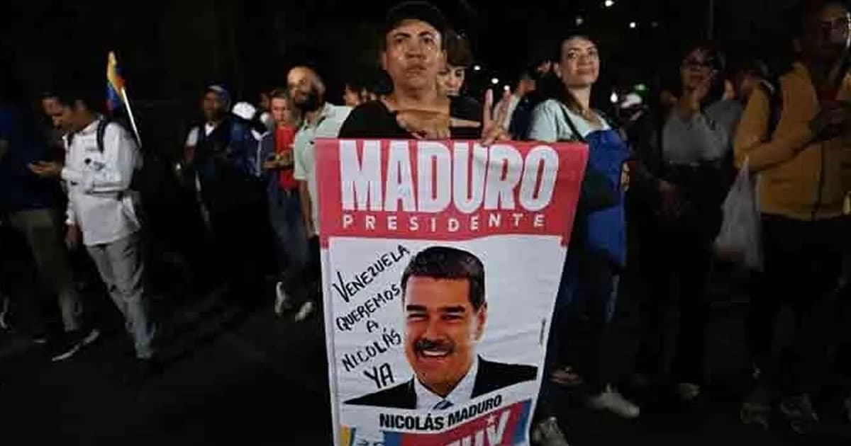 মাদুরোর মুক্তির দাবিতে বিক্ষোভে উত্তাল ভেনেজুয়েলা