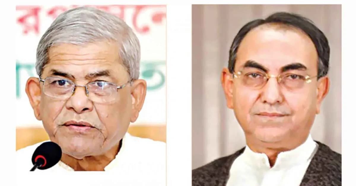 মির্জা আব্বাসের সুস্থতার জন্য দোয়া চাইলেন স্থানীয় সরকারমন্ত্রী