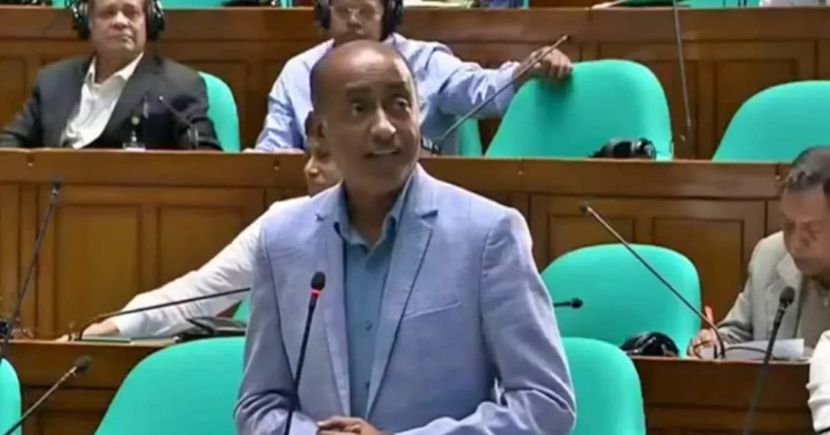 গণভোটে জামায়াতের ‘আধা প্রেম, আধা প্রতারণা’: সংসদে আইনমন্ত্রী