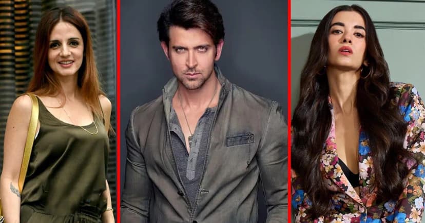 প্রাক্তন স্ত্রী ও বর্তমান প্রেমিকাকে সঙ্গে নিয়ে হৃতিকের জন্মদিন উদযাপন