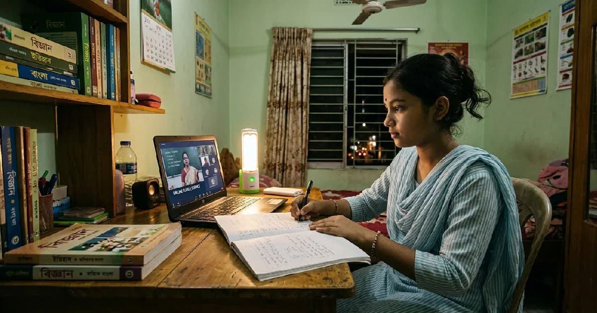 জ্বালানি সংকটে দেশে আবারও ফিরছে অনলাইন শিক্ষা ব্যবস্থা