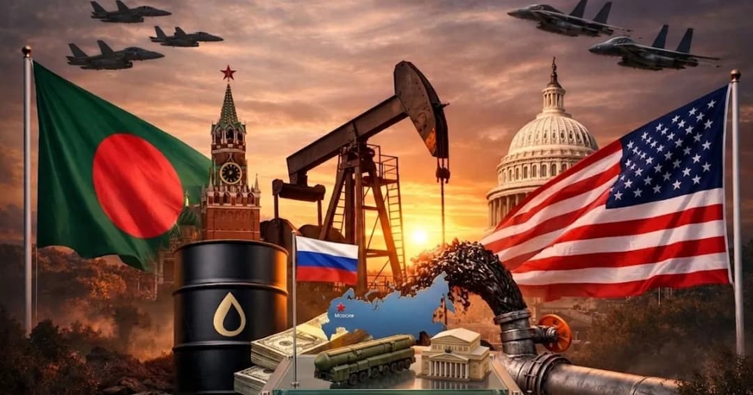 রাশিয়ার তেল কিনতে যুক্তরাষ্ট্রের ৬০ দিনের অনুমতি পেল বাংলাদেশ