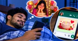 ঘুমিয়ে গেলেও প্রিয়জনকে জন্মদিনের বার্তা পাঠাবে হোয়াটসঅ্যাপ