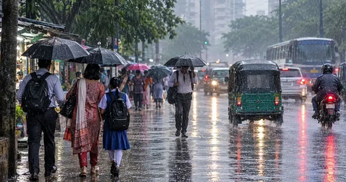 মৌসুমি বায়ু বিদায় নিচ্ছে, আরও দুই দিন বৃষ্টির আভাস