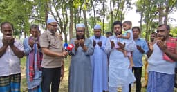নিজ অর্থায়নে মসজিদের ভিত্তিপ্রস্তর উদ্বোধন করলেন সাংবাদিক এসকে লিটন