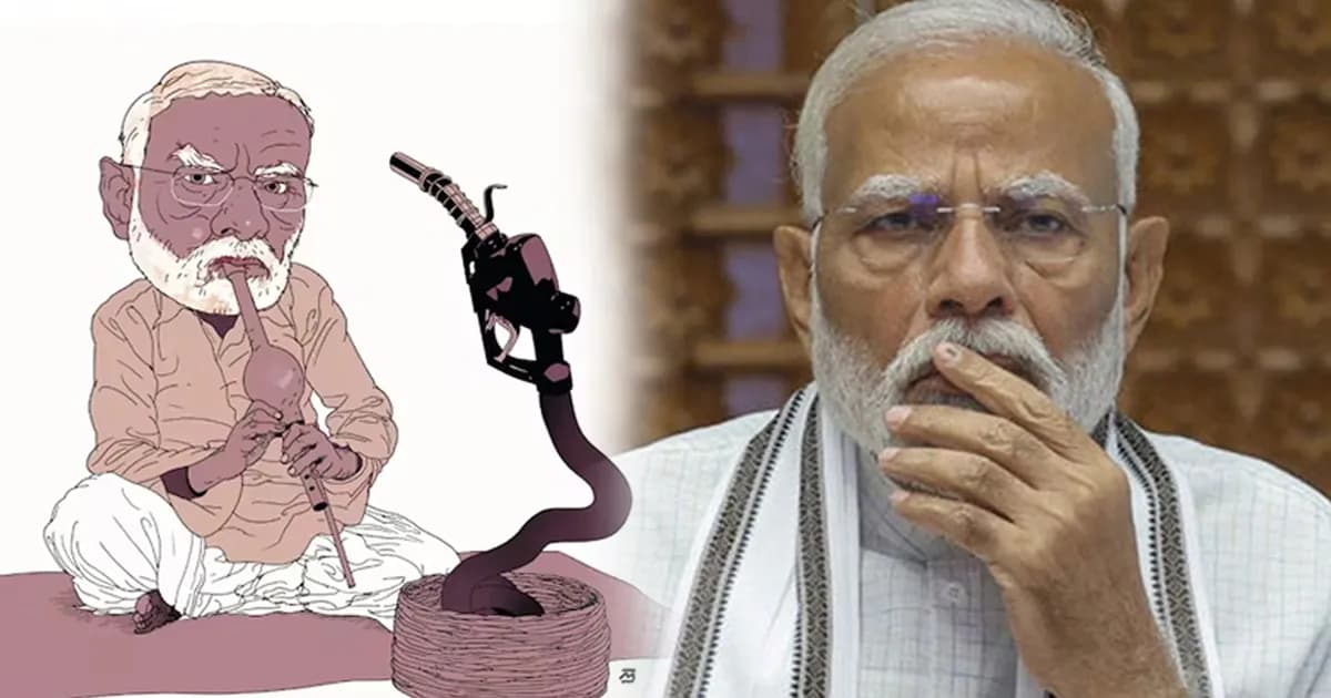 নরওয়ের সংবাদপত্রে ‘সাপুড়ে’ মোদির কার্টুন, বিতর্ক তুঙ্গে