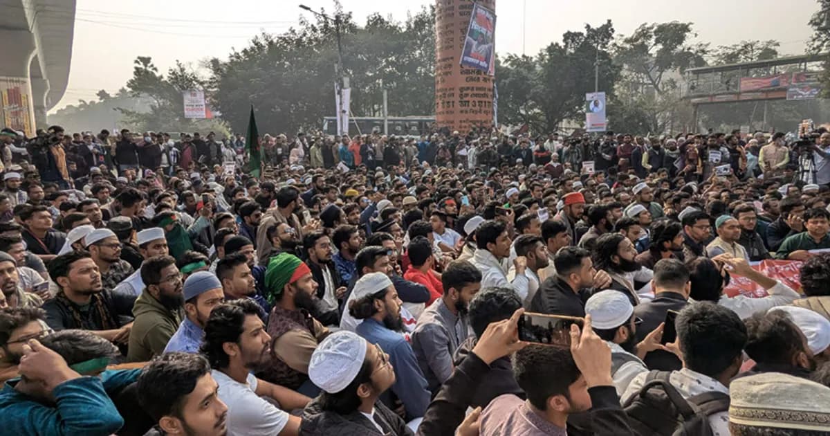 হাদি হত্যার বিচারের দাবিতে দেশজুড়ে ‘মার্চ ফর ইনসাফ’