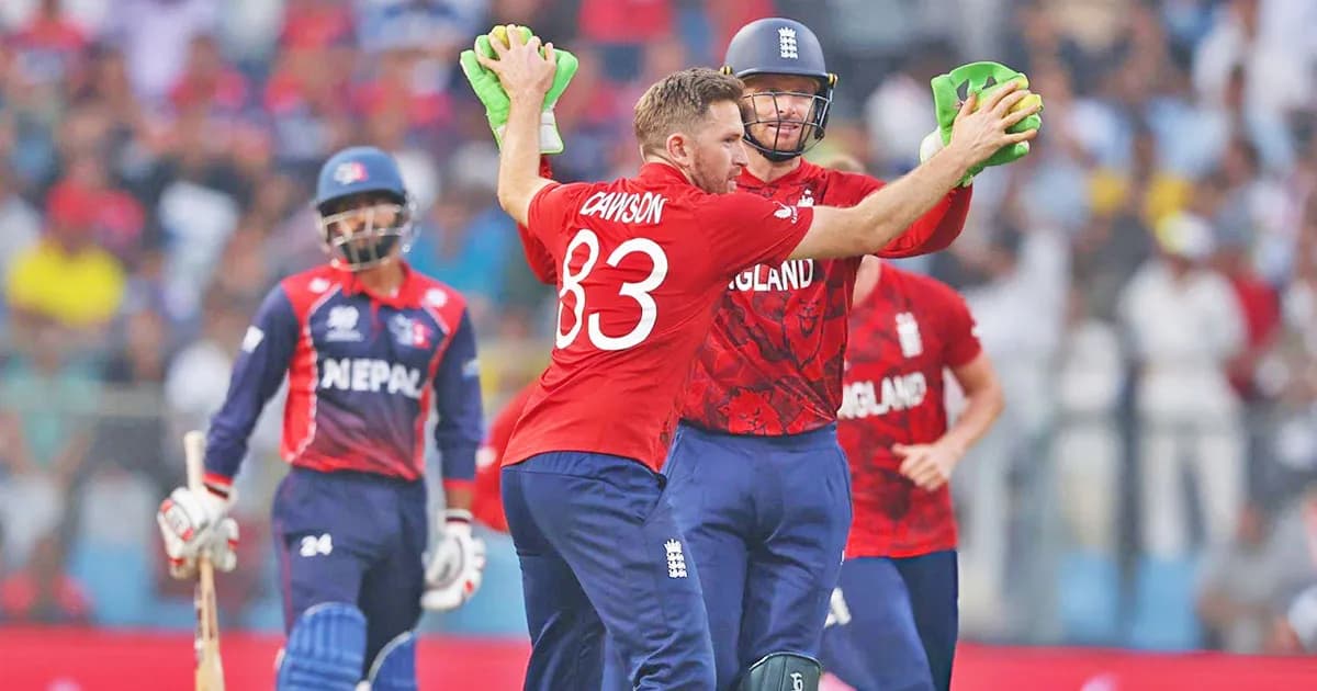 ইংল্যান্ডের সাথে লড়াই করেই হারলো নেপাল