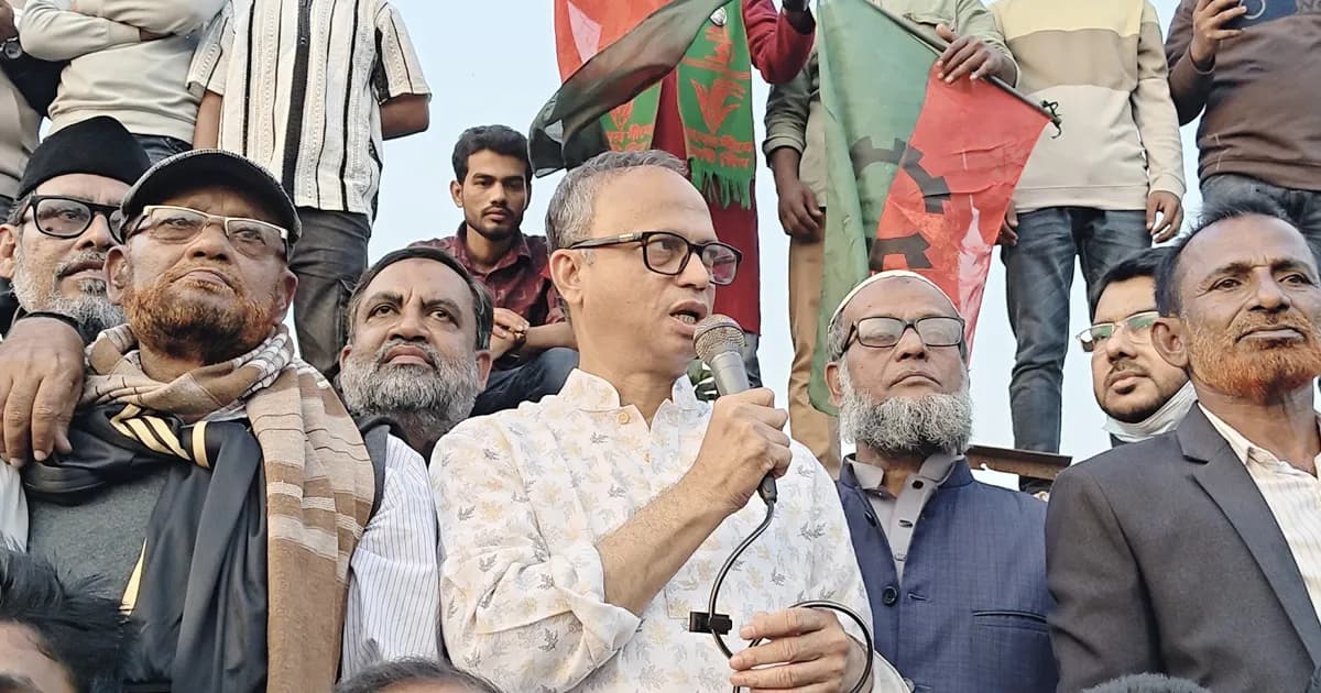 জান্নাতের টিকিট দিতে পারবো না, কাজের প্রতিশ্রুতি দিতে পারি: বাবু খান